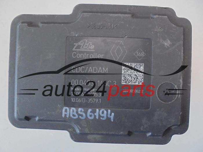 ABS RENAULT LAGUNA 476600002R A, 476600002RA, 91CT2AAY2, 10.0212-0157.4, 10021201574, 00.0403-166C.3, 000403166C3