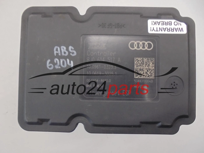 ABS POMPA I STEROWNIK AUDI 8J0614517A, 10.0212-0214.4, 10021202144, 10.0961-0323.3, 10096103233