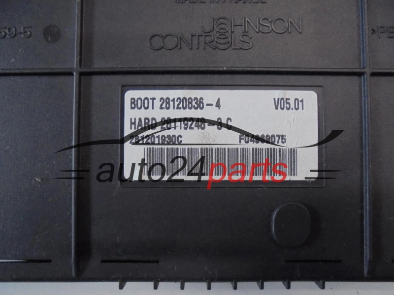 CENTRALKA MODUL BSI CITROEN PEUGEOT 1.6 HDI 96 640 590 8001, 966405908001, 281201930B, 28120836-4, 28119248-3B