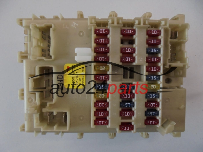 SKRZYNKA ELEKTRYCZNA BEZPIECZNIKÓW MODUL NISSAN PRIMERA 24350 AV700, 24350AV700