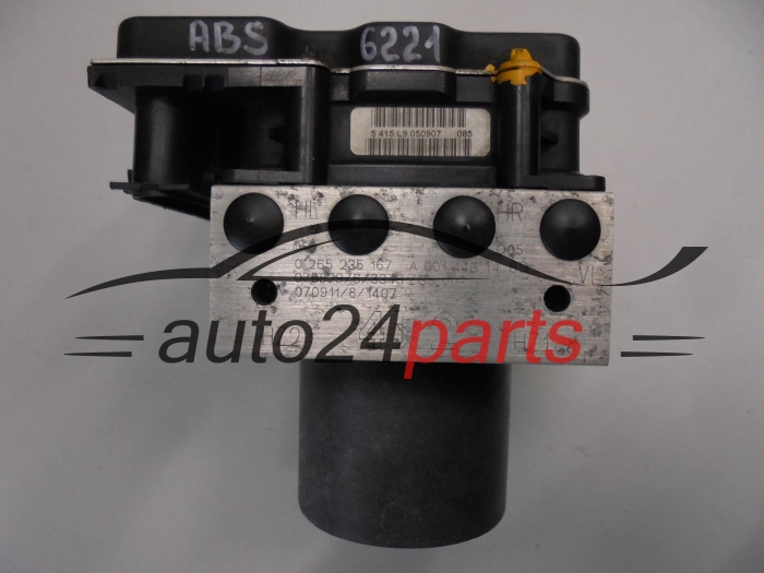 ABS POMPA I STEROWNIK MERCEDES VITO VIANO BOSCH 0 265 235 167, 0265235167, A 001 446 14 89, A0014461489, 0 265 950 599, 0265950599