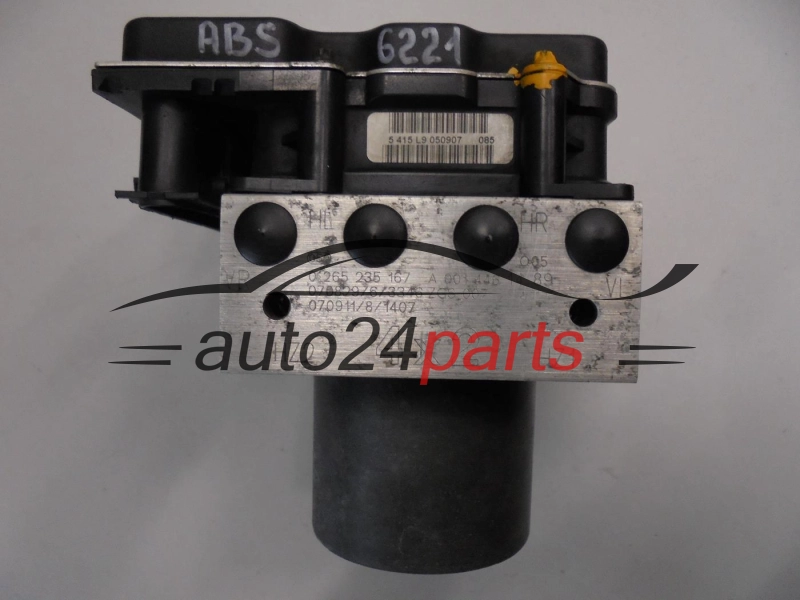 ABS POMPA I STEROWNIK MERCEDES VITO VIANO BOSCH 0 265 235 167, 0265235167, A 001 446 14 89, A0014461489, 0 265 950 599, 0265950599