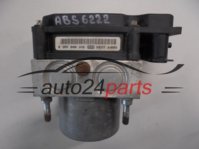 ABS POMPA I STEROWNIK RENAULT CLIO II KANGOO THALIA TWINGO NISSAN KUBISTAR BOSCH 0 265 231 333, 0265231333, 8200 229 137, 8200229137, 0 265 800 335, 0265800335