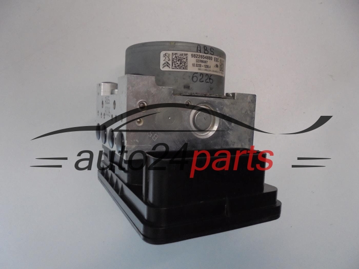 ABS POMPA I STEROWNIK CITROEN PEUGEOT 9822654880, 10.220-1206.4, 1022012064, 10.0916-3913.3, 10091639133