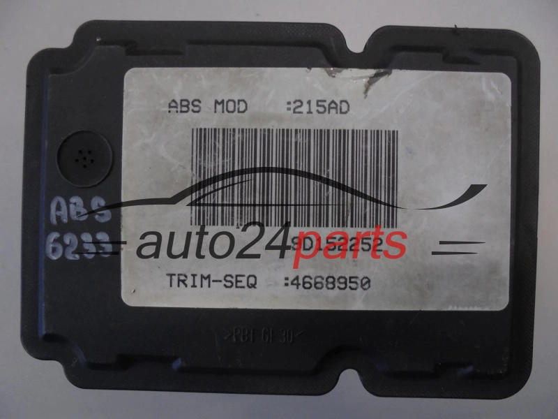 POMPA ABS I STEROWNIK JEEP COMPASS PATRIOT P68028215AD 25.0212-0919.4 25021209194 4668950