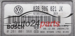 CALCULATEUR MOTEUR VOLKSWAGEN SHARAN 1.9 TDI BOSCH 0 281 001 968,  028 906 021 JK