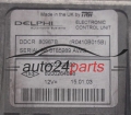 ECU CENTRALITA DE MOTOR RENAULT 1.5 DCI DELPHI R0410B015B, 8200259832, 8200264698, DDCR 80967B