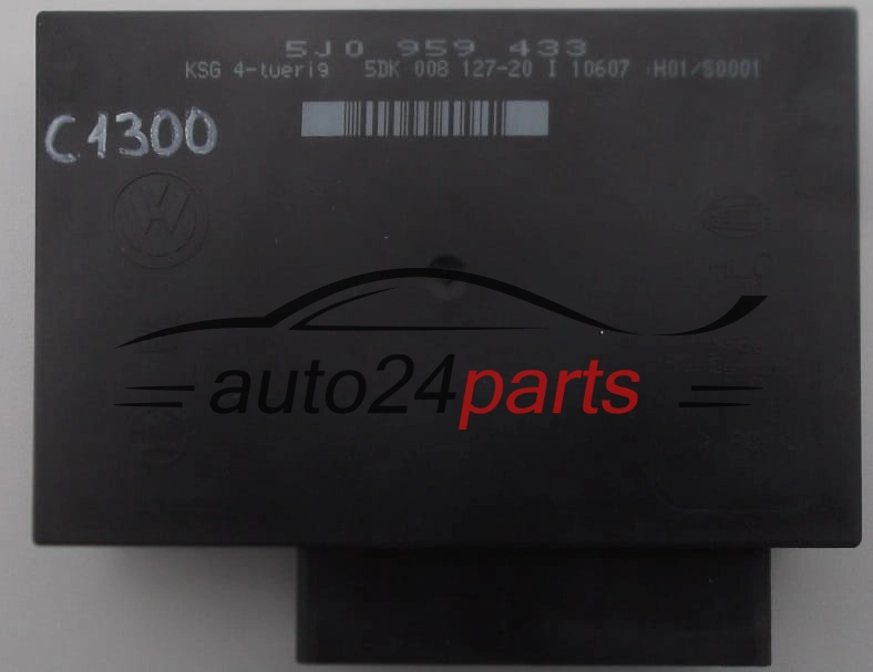 CENTRALKA MODUL KOMFORTU BSI SKODA ROOMSTER OCTAVIA 5J0 959 433, 5J0959433, 5DK 008 127-20, 5DK008127, 5DK00812720