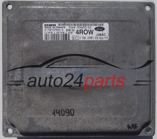 KOMPUTER STEROWNIK SILNIKA FORD FIESTA 1.4 SIEMENS S118107002 K