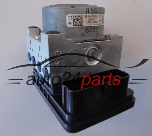 POMPA ABS I STEROWNIK CITROEN 9819474780 10.0915-3992.3 10091539923