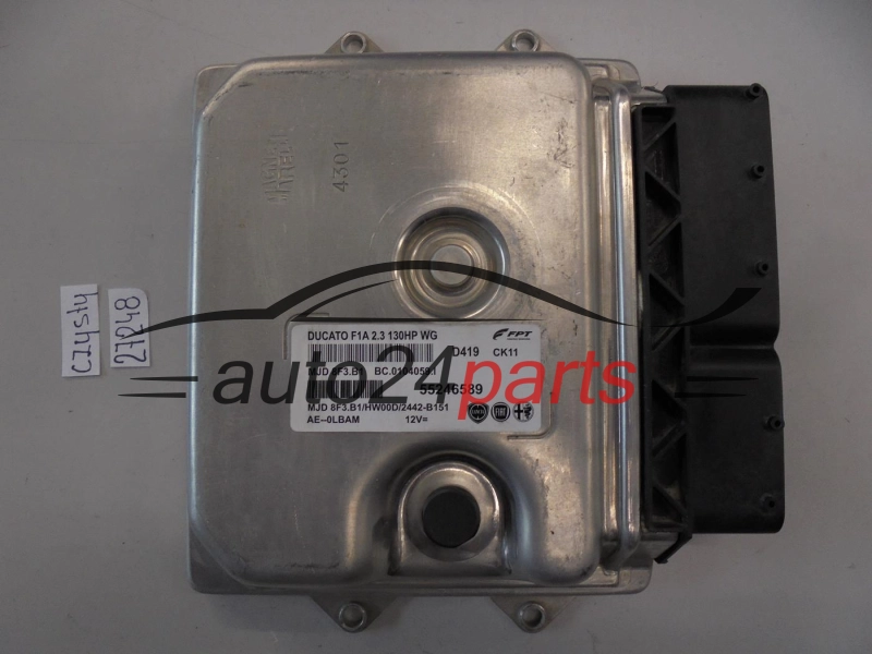 Sterownik silnika FIAT DUCATO 2.3 JTD MJD8F3.B1 55246589 PLUG AND PLAY