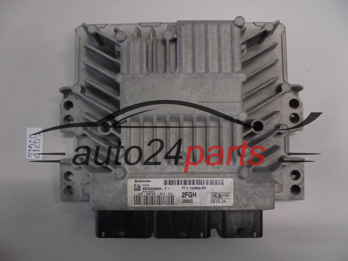 KOMPUTER STEROWNIK SILNIKA FORD 5WS40483H-T 5WS40483HT 7T11-12A650-DH 7T1112A650D SID206