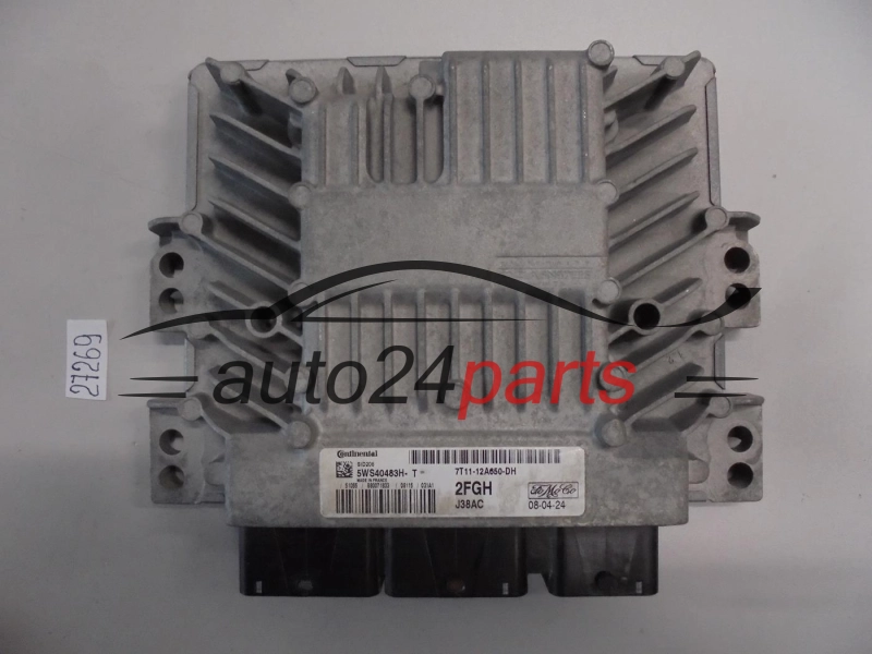 KOMPUTER STEROWNIK SILNIKA FORD 5WS40483H-T 5WS40483HT 7T11-12A650-DH 7T1112A650D SID206