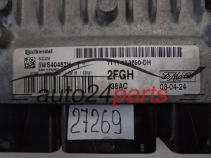 KOMPUTER STEROWNIK SILNIKA FORD 5WS40483H-T 5WS40483HT 7T11-12A650-DH 7T1112A650D SID206