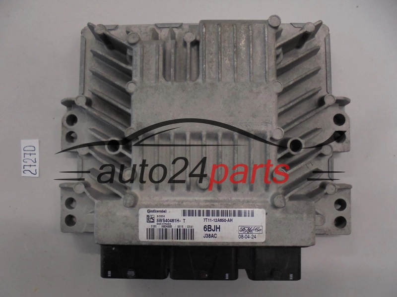 KOMPUTER STEROWNIK SILNIKA FORD 7T11-12A650-AH 7T1112A650AH 5WS40481H-T 5WS40481HT SID206