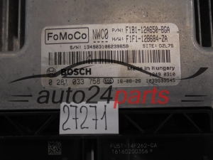 KOMPUTER STEROWNIK SILNIKA FORD 0281033758 F1B1-12A650-BGA F1B112A650BGA