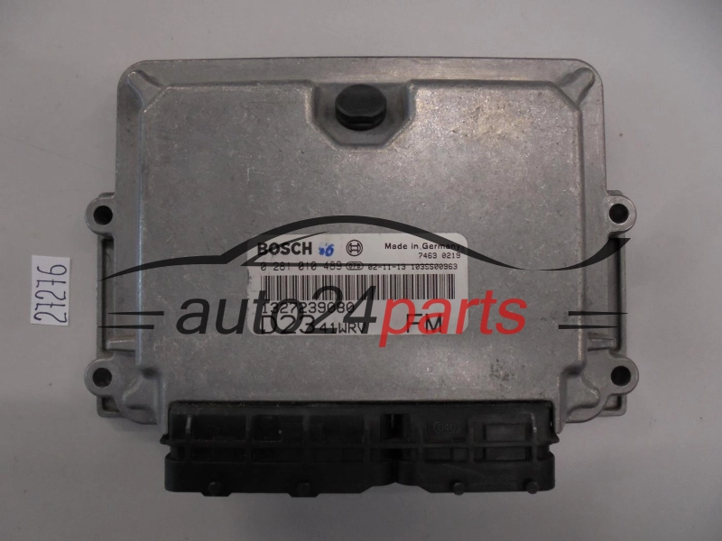 KOMPUTER STEROWNIK SILNIKA FIAT DUCATO 2.3, BOSCH 0 281 010 489, 0281010489, 1327239080, D2341WRV FM