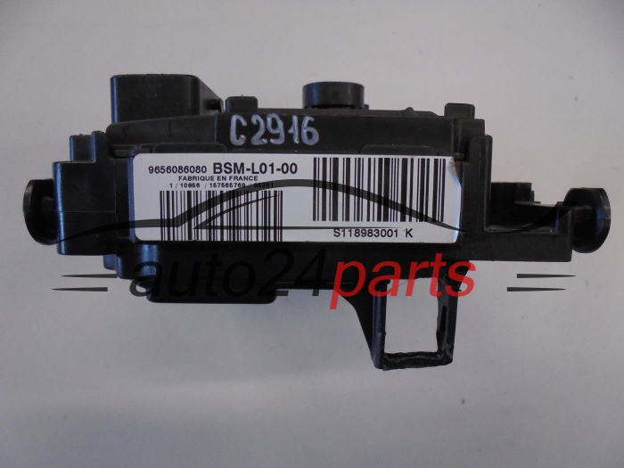 CENTRALKA MODUL STEROWNIK KOMFORTU PEUGEOT 407 SIEMENS S118983001K, S118983001 K, 9656086080 BSM-L01-00