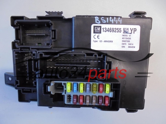 CENTRALKA MODUL BSI OPEL MERIVA 13469255 YP