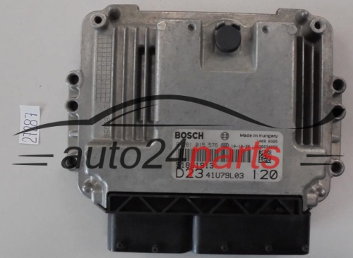 KOMPUTER STEROWNIK SILNIKA FIAT DUCATO 2.3 JTD BOSCH 0281015576, 0 281 015 576, 51861913