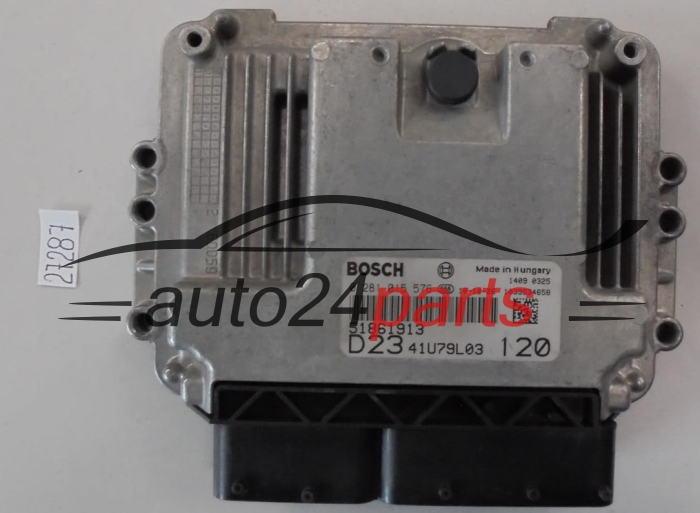 KOMPUTER STEROWNIK SILNIKA FIAT DUCATO 2.3 JTD BOSCH 0281015576, 0 281 015 576, 51861913