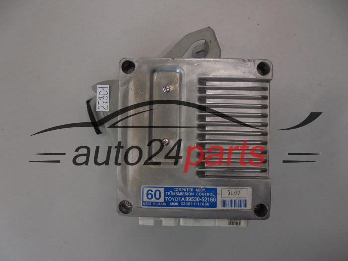 STEROWNIK SKRZYNI AUTOMATYCZNEJ TOYOTA YARIS Aisin 324811-11660, 32481111660, 89530-52160, 8953052160