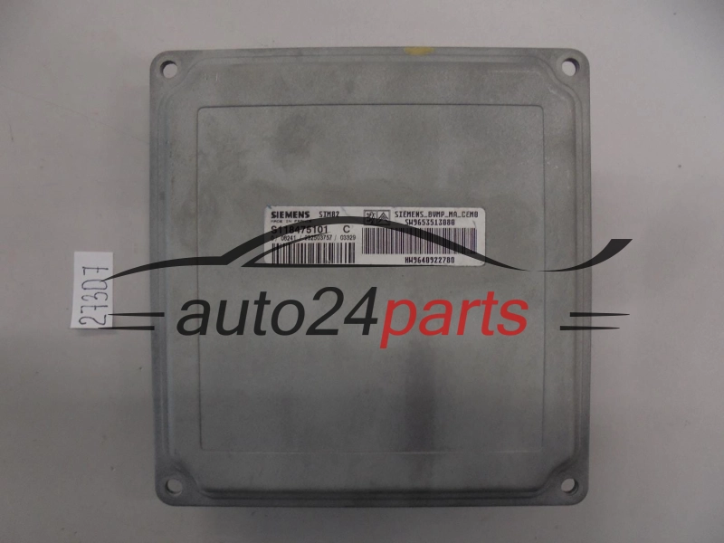 STEROWNIK SKRZYNI AUTOMATYCZNEJ CITROEN PEUGEOT S118475101C SW 9653513080 HW 9640922780 SIM82