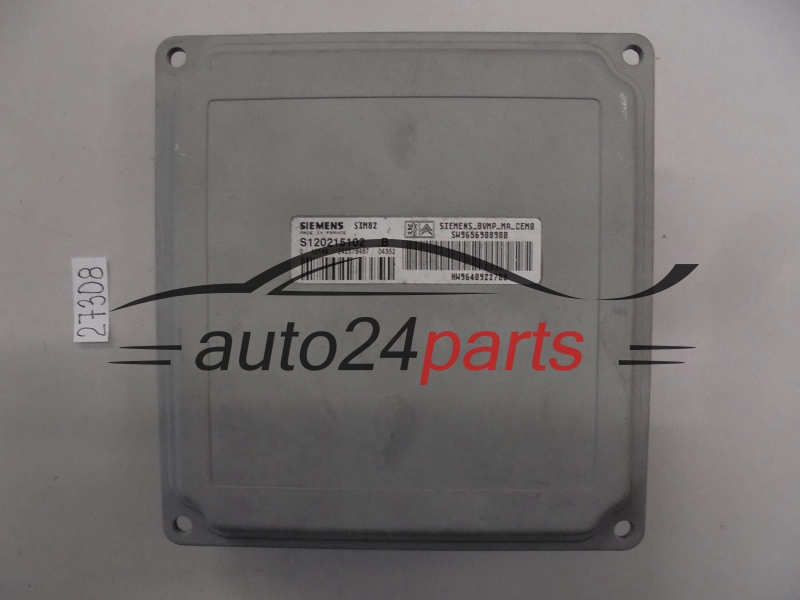 STEROWNIK SKRZYNI AUTOMATYCZNEJ CITROEN PEUGEOT S120215102B SW 9656908980 HW 9640922780 SIM82