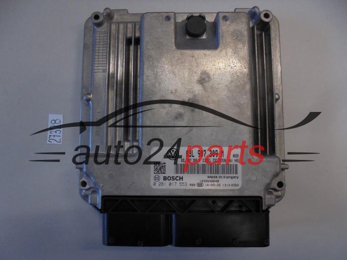 KOMPUTER STEROWNIK SILNIKA VW VOLKSWAGEN T5 TRANSPORTER 2.0 TDI, BOSCH 0 281 017 553, BOSCH 0281017553, 03L 907 309 M, 03L907309M