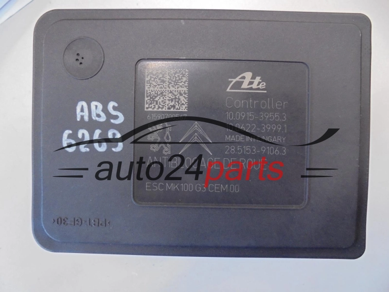 ABS POMPA I STEROWNIK CITROEN PEUGEOT 9812847880, 10.0220-0497.4, 10022004974, 10.0915-3955.3, 10091539553
