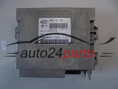 KOMPUTER STEROWNIK SILNIKA FIAT CINQUECENTO 500 0.9, MAGNETI MARELLI IAW 6F.S0, IAW6FS0, 61602.012.06, 6160201206, 7780555