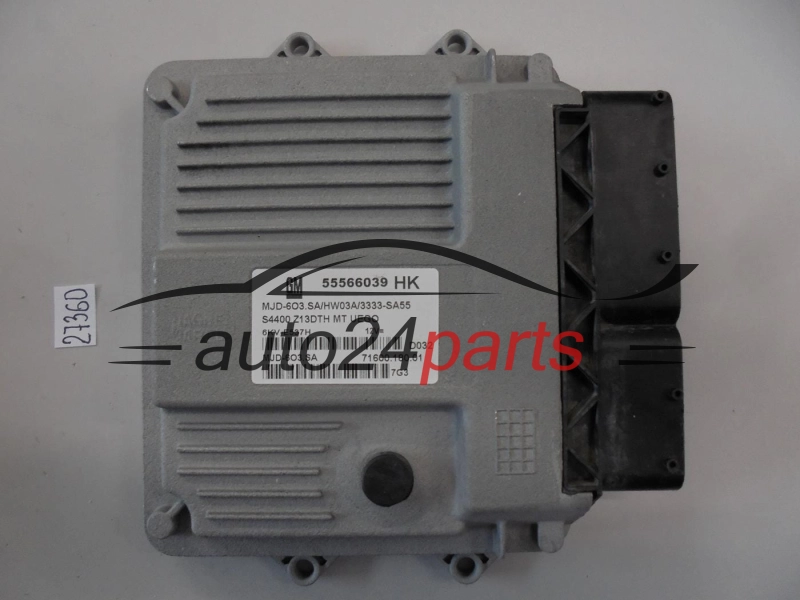 KOMPUTER STEROWNIK SILNIKA OPEL CORSA D 1.3 CDTI Z13DTH MAGNETI MARELLI  MJD6O3SA  MJD603SA  GM55566039HK  7160018001