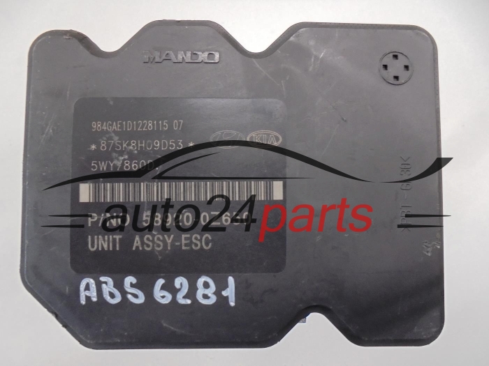 POMPA ABS I STEROWNIK HYUNDAI KIA 58920-0Z650 589200Z650 BH60139810 5WY7860D