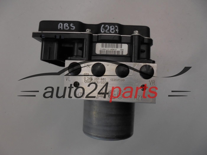 POMPA ABS I STEROWNIK OPEL CORSA D 0265251865 13350599 0265951753 AG6
