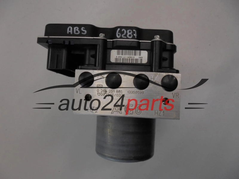 POMPA ABS I STEROWNIK OPEL CORSA D 0265251865 13350599 0265951753 AG6