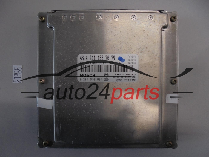KOMPUTER STEROWNIK SILNIKA MERCEDES VIANO 2.2 CDI BOSCH 0 281 010 604, 0281010604, A 611 153 70 79, A6111537079, CR1.7