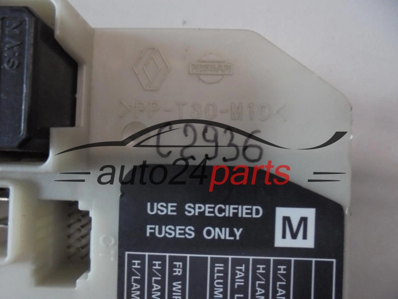 SKRZYNKA BEZPIECZNIKOW MODUL RENAULT NISSAN PP-T30-M10, PPT30M10