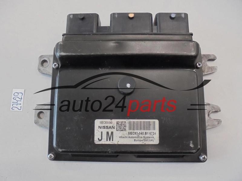 KOMPUTER STEROWNIK SILNIKA NISSAN NOTE, MEC93-040 B1, MEC93040 B1, MEC93040B1, 6921, JM