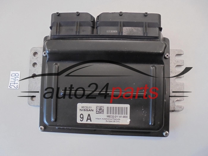 KOMPUTER STEROWNIK SILNIKA NISSAN ALMERA 1.5, MEC32-211 A1, MEC32211 A1 9A, MEC32211A1