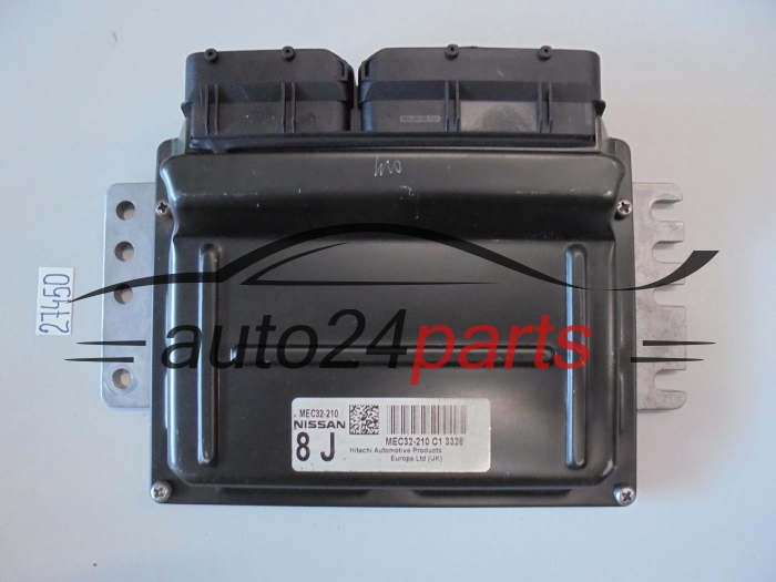 KOMPUTER STEROWNIK SILNIKA NISSAN ALMERA 1.6 MEC32-210 8J, MEC32210, C1 2X16, C12X16, MEC32210C12X16