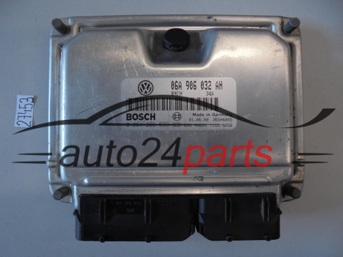KOMPUTER STEROWNIK SILNIKA VW VOLKSWAGEN SHARAN SEAT ALHAMBRA 1.8 T BOSCH 0 261 206 599, 0261206599, 06A 906 032 AH, 06A906032AH, 26SA6855, BENZIN 3464