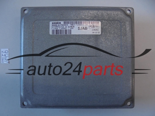 KOMPUTER STEROWNIK SILNIKA FORD FOCUS 1.6 SIEMENS SIM 28 S118934104B, S118934104 B, 5M5112A650ZB, 5M51-12A650-ZB 5JAB