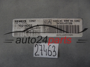 STEROWNIK SKRZYNI AUTOMATYCZNEJ CITROEN PEUGEOT S120216002A SW9651497380 HW9640922780 SIM82