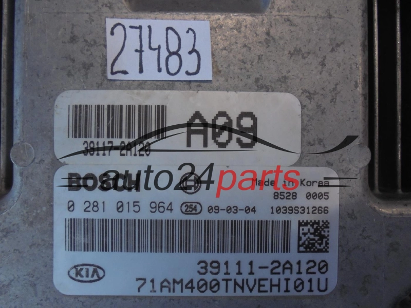 Sterownik silnika KIA HYUNDAI 0281015964 39111-2A120 391112A120 - 27483