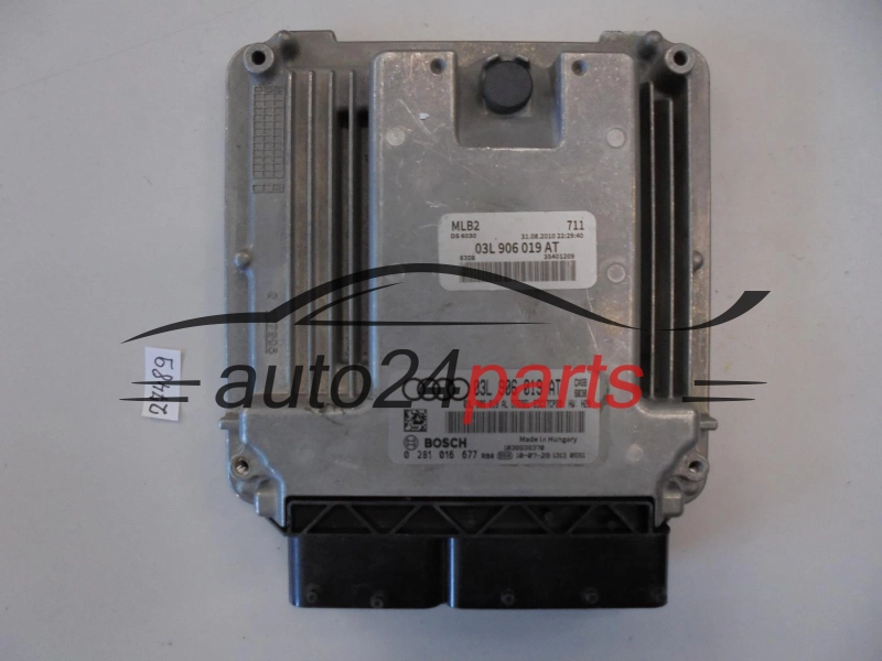 Komputer sterownik silnika Audi 0281016677 03L906019AT EDC17CP20