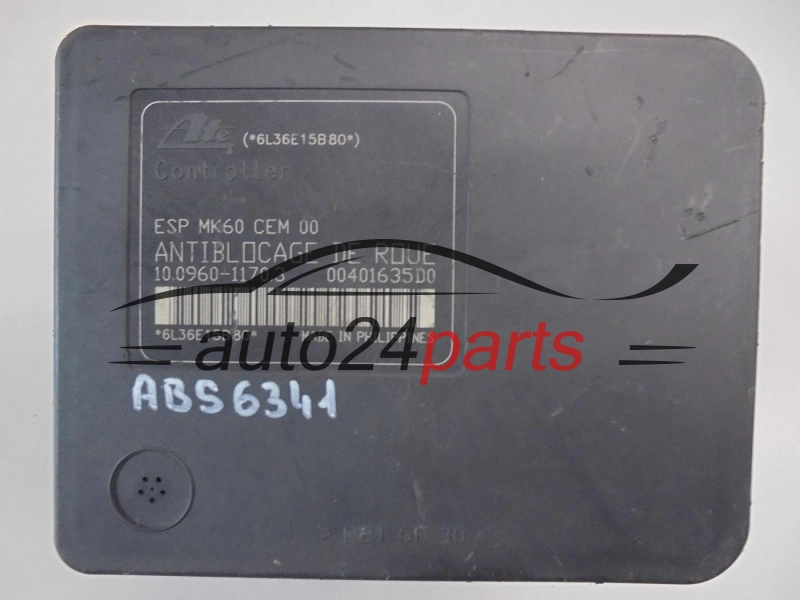 POMPA ABS I STEROWNIK CITROEN PEUGEOT 9662150780 10.0960-1170.3 10096011703