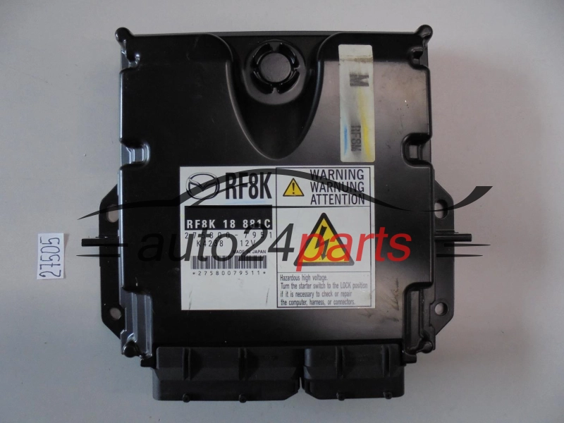 KOMPUTER STEROWNIK SILNIKA MAZDA 275800-7951, 2758007951, RF8K 18 881C, RF8K18881C