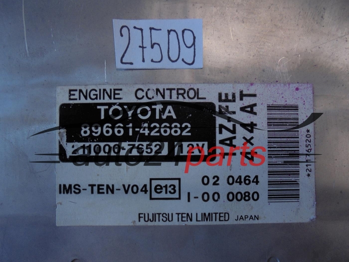 STEROWNIK SKRZYNI AUTOMATYCZNEJ TOYOTA RAV-4 89661-42682, 8966142682, 211000-7652, 2110007652, 1AZ-FE