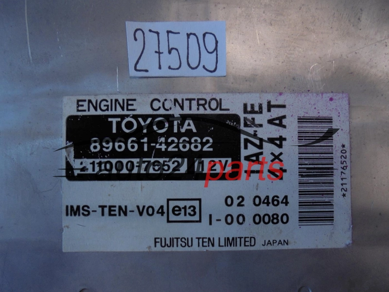 STEROWNIK SKRZYNI AUTOMATYCZNEJ TOYOTA RAV-4 89661-42682, 8966142682, 211000-7652, 2110007652, 1AZ-FE
