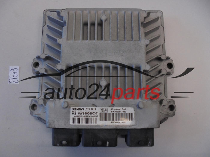 KOMPUTER STEROWNIK SILNIKA CITROEN BERLINGO 2.0 HDI 5WS40049C-T, 5WS40049CT, SW90650517880, HW9647423380